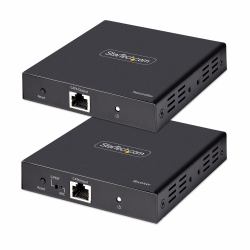 StarTech.com 4K70IC-EXTEND-HDMI AV extender AV transmitter & receiver Black (4K HDMI EXTENDER - 4K 60HZ HDMI - OVER CAT6 CABLING)