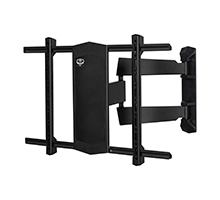 B-Tech BT8226 monitor mount / stand 165.1 cm [65"] Black Wall (BT8226 - Double Arm Flat Screen Wall Mount w/ Tilt & Swivel - Blk)