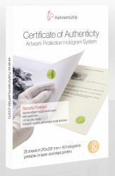 Hahnemühle 10640397 photo paper A4 White Matt (CERTIFICATEOFAUTHENTICITY-A4 25S 150)