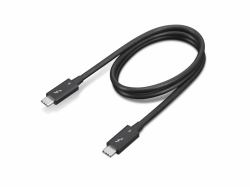 Lenovo 4X91K16968 Thunderbolt cable 0.7 m 40 Gbit/s Black (LENOVO THUNDERBOLT 4 CABLE - 40GBPS - 0.7M)