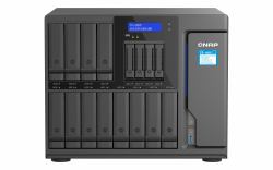 QNAP TS-1655 NAS Tower Intel Atom® C5125 8 GB DDR4 0 TB QNAP Turbo System Black (QNAP TS-1655 - NAS server - 16 bays - SATA 6Gb/s - RAID JBOD, 0, 1, 5, 6, 10, 50, 60 - RAM 8 GB - 2.5 Gigabit Ether...