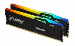 Kingston Technology FURY Beast 16GB 6000MT/s DDR5 CL36 DIMM [Kit of 2] RGB EXPO (16GB DDR5-6000MT/S CL36 DIMM - [KIT OF 2] FURY BEAST RGB EXPO)