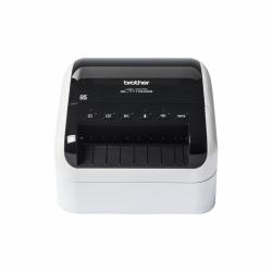 Brother QL-1110NWB label printer Direct thermal 300 x 300 DPI 110 mm/sec Wired & Wireless Ethernet LAN DK Wi-Fi Bluetooth (Brother QL-1110NWBC Desktop Label Printer)