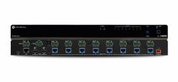 Atlona AT-HDR-CAT-8 matrix switcher 128.6 W (AT-HDR-CAT-8 - Eight-Output 4K HDR HDMI to HDBaseT Distribution Amplifier)