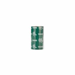 Zebra 5095 Resin thermal ribbon 74 m Black (RESIN RIBBON 57MMX74M 5095 HI - PERF 12MM [0.5IN] CORE 12/BOX)