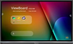 Viewsonic IFP5550-5 interactive whiteboard 139.7 cm [55"] 3840 x 2160 pixels Touchscreen Black HDMI (55IN 40 POINTS TOUCH 3840X2160 - 400NITS 1200:1 32/4GB HDMI/USB B)
