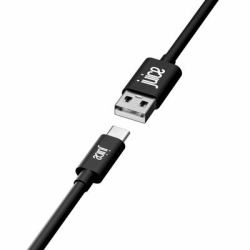 Juice JUI-CABLE-TYPEC-1M-RND-ECO-BLK USB cable USB C USB A Black (2M ROUND TYPE C - ECO BLACK)