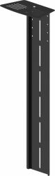 Vision VFM-WVC/2 video conferencing accessory Wall mount Black (Video conference shelf - fixes to VFM W heavy duty wall mounts - supports camera above or below display - designed for cameras such a...