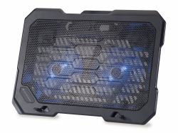Conceptronic THANA Notebook Cooling Pad, Fits up to 15.6", 2-Fan (Conceptronic THANA01B THANA Notebook Cooling Pad; Fits up to 15.6"; 2 Fans - Suitable for laptops up to 15.6"; 2 ultra-silent 12.5c...