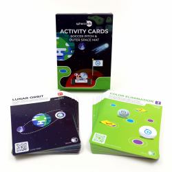 Sphero Activity Cards for use with Space/Soccer Mat (Sphero Code Mat Space/Soccer - Activity)