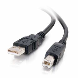 C2G 3.3ft [1m] USB 2.0 A/B Cable - Black (3.3ft [1m] USB 2.0 A/B Cable - Black)