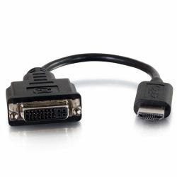 C2G HDMI® Male to Single Link DVI-DTM Female Adapter Converter Dongle (C2G HDMI Male to Single Link DVI-D Female Adapter Converter Dongle)