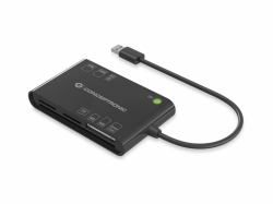 Conceptronic BIAN All-In-One Smart ID Card Reader (Conceptronic BIAN01B 7-in-1 USB 2.0 Card Reader; Smart ID Card; SIM; SD/SDHC/SDXC; Micro SD/T-Flash; MMC; MS; M2 - Use your IC/ID card for online ...