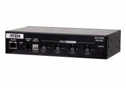 ATEN PE4104G power distribution unit [PDU] 4 AC outlet[s] 1U Black (ATEN NRGence PE4104G - Power control unit [rack-mountable / external] - AC 100-240 V - Ethernet 10/100 - output connectors: 4)