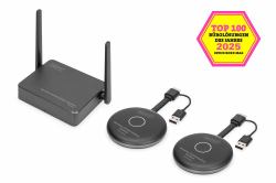 Digitus Click & Present Pro - Wireless Collaboration System (WIRELESS COLLAB. SYSTEM HDMI - 2X TX 1X RX)