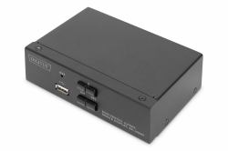 Digitus KVM Switch, 2 Port, Single Display, 4K, HDMI® 