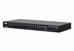 ATEN CS18216 KVM switch Black (Aten IT CS18216 16-Port USB 3.0 4K 60Hz HDMI KVMP Switch)
