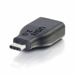 C2G USB 3.0 [USB 3.2 Gen 1] USB-C® to USB-A Adapter Converter M/F - Black (C2G USB C to USB A Adapter - USB C to USB Adapter - 5Gbps - Black - M/F - USB adapter - USB Type A [F] to USB-C [M] - USB...