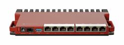 Mikrotik L009UiGS-RM wired router 2.5 Gigabit Ethernet, Gigabit Ethernet Red (MikroTik L009 8 Port PoE High Performance Router - includes rackmount - L009UiGS-RM)