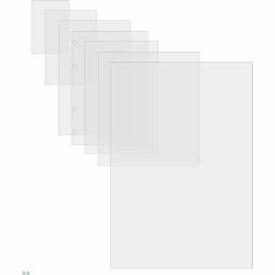 GBC Lamination Pouch A2 125 Micron (GBC 3745099 A2 Gloss Document Pouch 125 micron 50Pk)