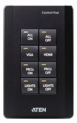 ATEN VK01001-AT security access control system Black (ATEN VanCryst VK0100 - Keypad - wired - 10/100 Ethernet - black)