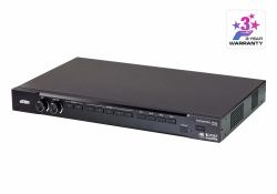 ATEN VP3520 matrix switcher Media presentation matrix switcher 46.7 W (ATEN VP3520 - 5x2 matrix switcher / scaler / audio embedder/disembedder / HDBaseT converter / audio power amplifier)