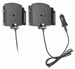 Brodit 521843 holder Active holder Mobile phone/Smartphone Black (ADJUSTABLE CIGPLUG W75-89MM - T6-10MM)