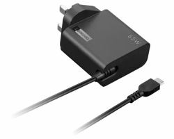 Lenovo 65W USB-C Wall Adapter UK power adapter/inverter Indoor Black (LENOVO 65W USB-C - WALL ADAPTER UK)