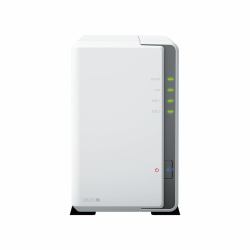 Synology DiskStation DS223J NAS/storage server Desktop Realtek RTD1619B 1 GB DDR4 0 TB DiskStation Manager White (Synology DS223j 2 bay NAS - Realtek RTD1619B quad-core processor; 1GB non-ECC DDR4;...