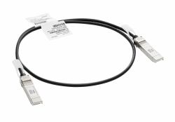 HPE Aruba Networking 10G SFP+ to SFP+ 1m Direct Attach Copper Cable (HP SFP+ Direct Attach Cable [DAC] 1m J9281D)