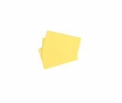 Evolis C4101 blank plastic card (500 pcs CR80 Cards Yellow - C4101 - Warranty: 3M)