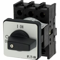 Eaton P1-25/E electrical switch Toggle switch 3P Black, White (Electric On-Off switch 3 pole)