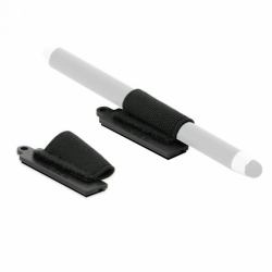 Mobilis 001081 stylus pen accessory Black 1 pc[s] (PACK OF 10 ADHESIVE UNIVERSAL - STYLUS HOLDER - BLACK)