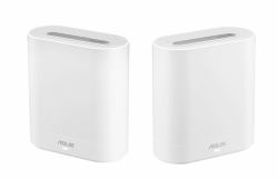 ASUS EBM68[2PK] – Expert Wifi Tri-band [2.4 GHz / 5 GHz / 5 GHz] Wi-Fi 6 [802.11ax] White 3 Internal (ASUS EXPERTWIFI SYSTEM EBM68[2PK])