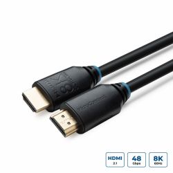 Microconnect MC-HDM19197.5V2.1 HDMI cable 7.5 m HDMI Type A [Standard] Black (HDMI Cable 8K, 7,5m - Supports 2.1 8K@60Hz, - 4K@120Hz Gold Plated connectors, Copper - Warranty: 300M)