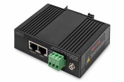 Digitus Gigabit EthernetPoE Injector, Industrial (INDUSTRIAL GIGABIT POE+INJECTOR - AF AT BT COMPLIANT UP TO 85 W)