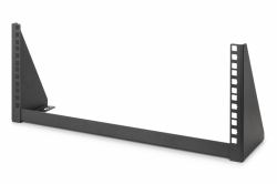 Digitus 19-Inch Equipment Wall Mounting Bracket, 4U (19-ZOLL WALLMOUNT BRA 4HE BLACK - VERTIKAL 194X504X151MM EQUIQMENT)