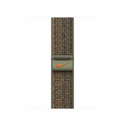 Apple 41mm Sequoia/Orange Nike Sport Loop (-APPLE WATCH 41 SEQUOIA/ORANGE NSL)