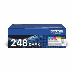 Brother TN-248VAL toner cartridge 4 pc[s] Original Black, Cyan, Magenta, Yellow (TN248CMYK TONER VALUE PACK. - INCLUDES CYAN MAGENTA YELLOW AND)