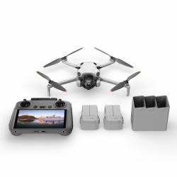 DJI Mini 4 Pro Fly More Combo [RC 2] 4 rotors Quadcopter 48 MP 3840 x 2160 pixels 2590 mAh Black, White (DJI Mini 4 Pro Fly More Combo [RC 2])