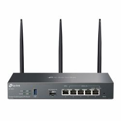 TP-Link Omada AX3000 Gigabit VPN Router (TP-LINK 5 Port Gigabit Multi-WAN Router [bis 4xWAN/LAN] 1xSFP High-speed performance,Wifi 6,)