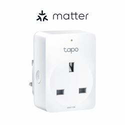 TP-Link Tapo Mini Smart Wi-Fi Plug, Energy Monitoring (MINI WI-FI PLUG ENERGY MON MATTER)
