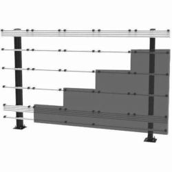 Peerless SEAMLESS Kitted+ Series for Absen ICON 3.0 Models (DS-LEDKBD-ICON-165 - Kitted+ Bolt Down for Absen 165" AIO)