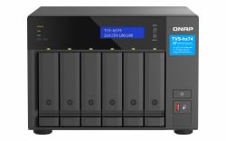 QNAP TVS-H674T-I5-32G NAS/storage server Tower Intel® Core™ i5 i5-12400 32 GB DDR4 HDD QNAP QTS Black (6-bay QuTS hero NAS Intel Core i5-12400 6-core/12-thread up to 4.6GHz 32GB SO-DIMM DDR4[max...