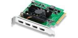 Blackmagic Design DeckLink Quad HDMI Recorder Capture Card (Video Capturing Device - Internal Pcie - Warranty: 12M)