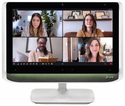 HP Poly Studio P21Personal Meeting FHD Display 54.6 cm [21.5"] 1920 x 1080 pixels White (PLY STUDIO P21 21.5 FHD MNTR UK)