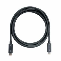 QNAP CAB-TBT4-2M Thunderbolt cable 40 Gbit/s Black (THUNDERBOLT 4 ACTIVE 40GB/S 2M - USB TYPE-C CABLE)
