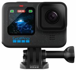 GoPro HERO12 Black (Hero12 Black Action Sports - Camera 27 Mp 5K Ultra Hd Cmos - 25.4 / 1.9 Mm [1 / 1.9"] Wi-Fi 121 G - Warranty: 12M)
