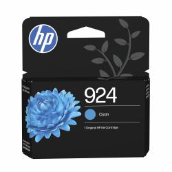 HP 924 Cyan Original Ink Cartridge (HP 924 CYAN ORIGINAL INK CARTRIDGE)