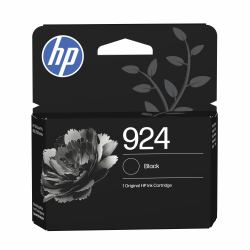 HP 924 Black Original Ink Cartridge (HP 924 BLACK ORIGINAL INK CARTRIDGE)